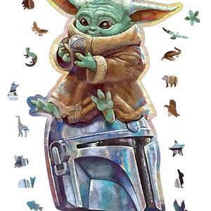 Baby Yoda Wooden Puzzle